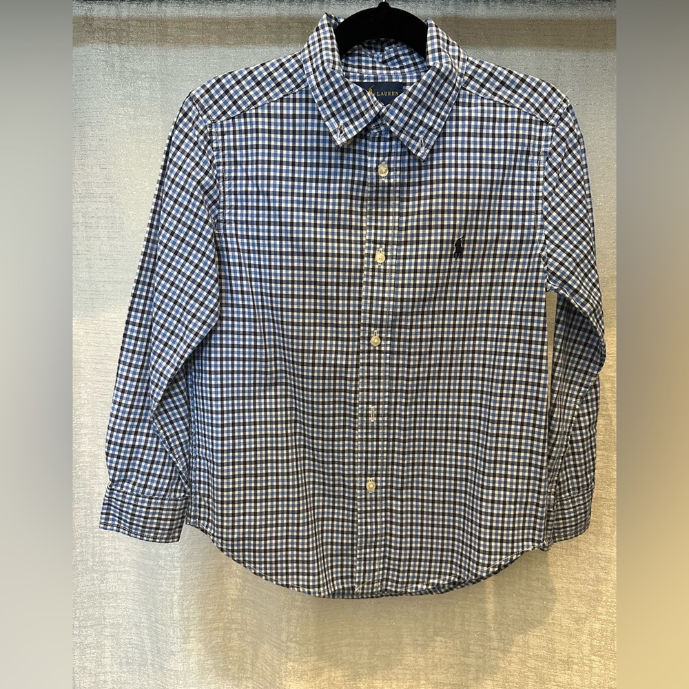 Boys Ralph Lauren Gingham Button Down